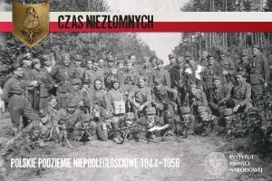 Aktualności: Wystawa pt. "Czas niezłomnych. Polskie podziemie niepodległościowe 1944-1956" oraz ekspozycja książek